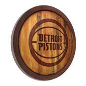 Detroit Pistons: "Faux" Barrel Top Sign, FNB-NBDETP-240-01