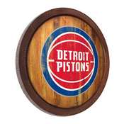 Detroit Pistons: "Faux" Barrel Top Sign, FNB-NBDETP-240-01