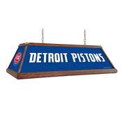 Detroit Pistons: Premium Wood Pool Table Light, NBDETP-330-01