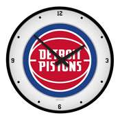 Detroit Pistons: Modern Disc Wall Clock, NBDETP-510-01