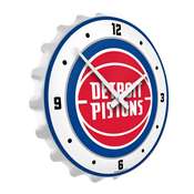 Detroit Pistons: Bottle Cap Lighted Wall Clock, NBDETP-545-01