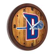 Detroit Pistons: Logo - "Faux" Barrel Top Clock, FNB-NBDETP-560-04