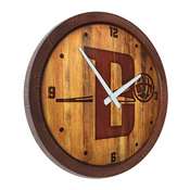Detroit Pistons: Logo - "Faux" Barrel Top Clock, FNB-NBDETP-560-04