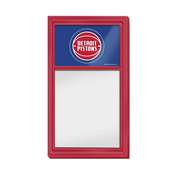 Detroit Pistons: Dry Erase Note Board, FNB-NBDETP-610-01A
