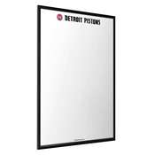 Detroit Pistons: Framed Dry Erase Wall Sign, FNB-NBDETP-613-01A