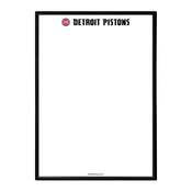 Detroit Pistons: Framed Dry Erase Wall Sign, FNB-NBDETP-613-01A