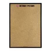 Detroit Pistons: Framed Corkboard, FNB-NBDETP-643-01A
