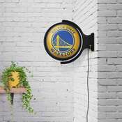 Golden State Warriors: Original Round Rotating Lighted Wall Sign, NBGSWR-115-01