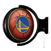 Golden State Warriors: Basketball - Original Round Rotating Lighted Wall Sign, NBGSWR-115-02