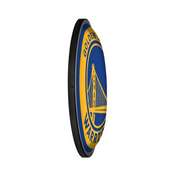 Golden State Warriors: Round Slimline Lighted Wall Sign, NBGSWR-130-01