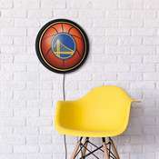 Golden State Warriors: Basketball - Round Slimline Lighted Wall Sign, NBGSWR-130-02