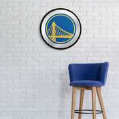 Golden State Warriors: Modern Disc Mirrored Wall Sign, NBGSWR-235-01