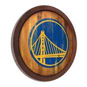 Golden State Warriors: "Faux" Barrel Top Sign, FNB-NBGSWR-240-01