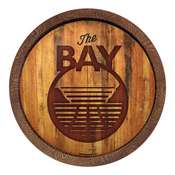 Golden State Warriors: Logo - "Faux" Barrel Top Sign, FNB-NBGSWR-240-04
