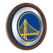 Golden State Warriors: "Faux" Barrel Top Mirrored Wall Sign, FNB-NBGSWR-245-01A