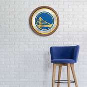 Golden State Warriors: "Faux" Barrel Top Mirrored Wall Sign, FNB-NBGSWR-245-01A