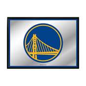 Golden State Warriors: Framed Mirrored Wall Sign - Horizontal, FNB-NBGSWR-265-01A