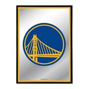 Golden State Warriors: Framed Mirrored Wall Sign - Vertical, FNB-NBGSWR-275-01A