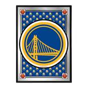 Golden State Warriors: Team Spirit - Framed Mirrored Wall Sign - Vertical, NBGSWR-275-02