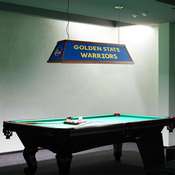 Golden State Warriors: Premium Wood Pool Table Light, NBGSWR-330-01