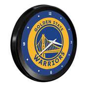 Golden State Warriors: Ribbed Frame Wall Clock, NBGSWR-530-01