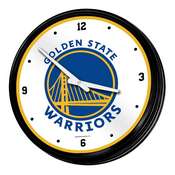 Golden State Warriors: Retro Lighted Wall Clock, NBGSWR-550-01