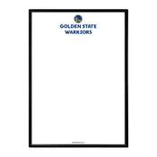 Golden State Warriors: Framed Dry Erase Wall Sign, FNB-NBGSWR-613-01A