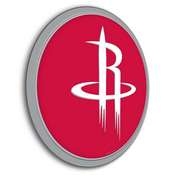 Houston Rockets: Modern Disc Wall Sign, NBHROC-230-01