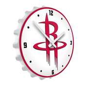 Houston Rockets: Bottle Cap Lighted Wall Clock, NBHROC-545-01
