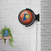 Indiana Pacers: Basketball - Original Round Rotating Lighted Wall Sign, NBIPAC-115-02