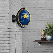 Indiana Pacers: Original Oval Rotating Lighted Wall Sign, FNB-NBIPAC-125-01A