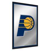Indiana Pacers: Framed Mirrored Wall Sign - Vertical, FNB-NBIPAC-275-01A