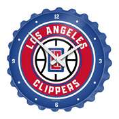 Los Angeles Clippers: Bottle Cap Wall Clock, NBLACL-540-01