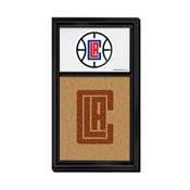 Los Angeles Clippers: Dual Logo - Cork Note Board, FNB-NBLACL-640-02A