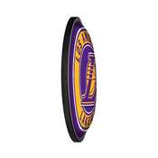 Los Angeles Lakers: Round Slimline Lighted Wall Sign, NBLALK-130-01