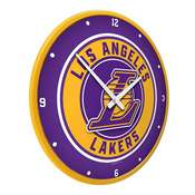 Los Angeles Lakers: Modern Disc Wall Clock, NBLALK-510-01