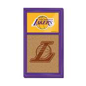 Los Angeles Lakers: Dual Logo - Cork Note Board, FNB-NBLALK-640-02A