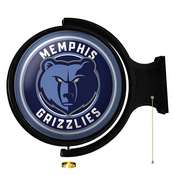 Memphis Grizzlies: Original Round Rotating Lighted Wall Sign, NBMEMP-115-01