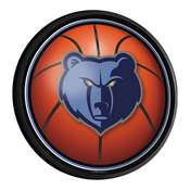 Memphis Grizzlies: Basketball - Round Slimline Lighted Wall Sign, NBMEMP-130-02