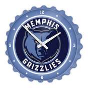 Memphis Grizzlies: Bottle Cap Wall Clock, NBMEMP-540-01