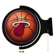 Miami Heat: Basketball - Original Round Rotating Lighted Wall Sign, NBMIAM-115-02