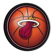 Miami Heat: Basketball - Round Slimline Lighted Wall Sign, NBMIAM-130-02