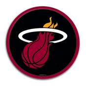 Miami Heat: Modern Disc Wall Sign, NBMIAM-230-01