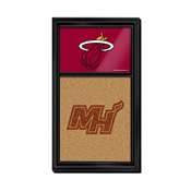 Miami Heat: Dual Logo - Cork Note Board, FNB-NBMIAM-640-02A
