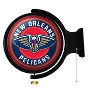 New Orleans Pelicans: Original Round Rotating Lighted Wall Sign, NBNOPL-115-01