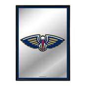 New Orleans Pelicans: Framed Mirrored Wall Sign - Vertical, FNB-NBNOPL-275-01A