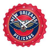 New Orleans Pelicans: Bottle Cap Wall Clock, NBNOPL-540-01