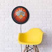 New York Knicks: Basketball - Round Slimline Lighted Wall Sign, NBNYKS-130-02