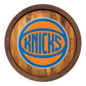 New York Knicks: Logo - "Faux" Barrel Top Sign, FNB-NBNYKS-240-04
