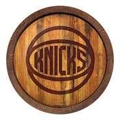 New York Knicks: Logo - "Faux" Barrel Top Sign, FNB-NBNYKS-240-04